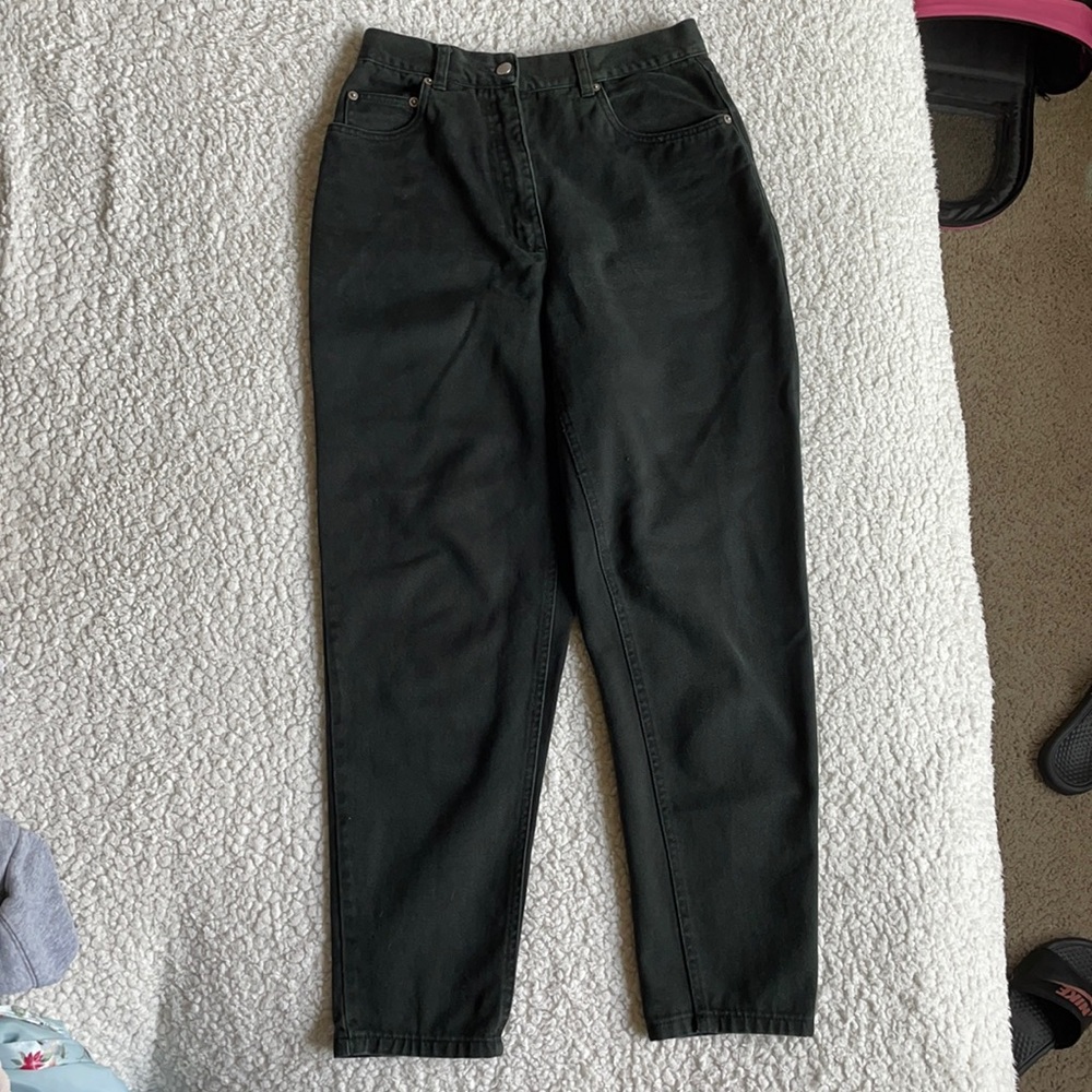 Vintage black high waisted jeans